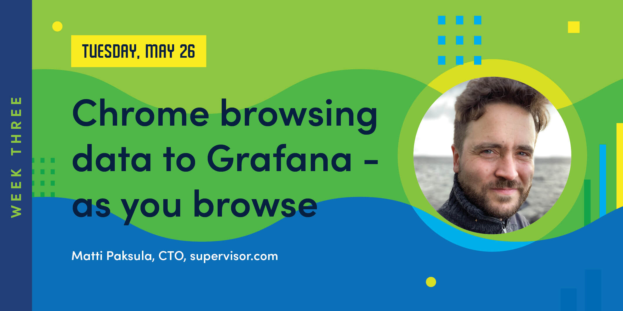 GrafanaCONline Day 8: Chrome browsing data to Grafana